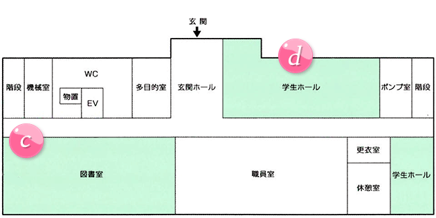 フロアマップ1F